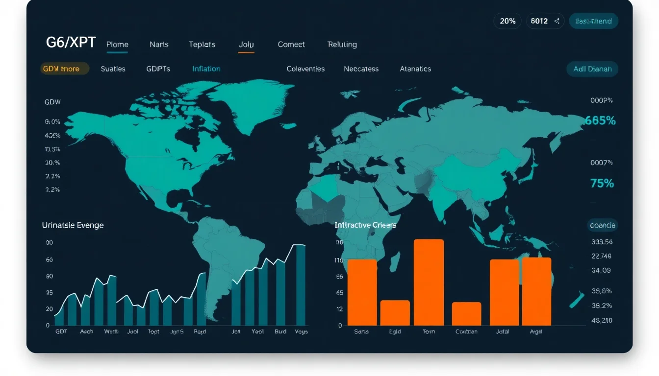 Ventiro Lexon - Global Economic Trends Dashboard by Ventiro Lexon